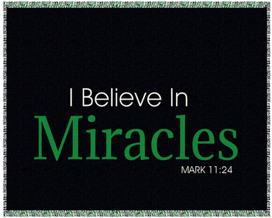 I believe in miracles Throw-