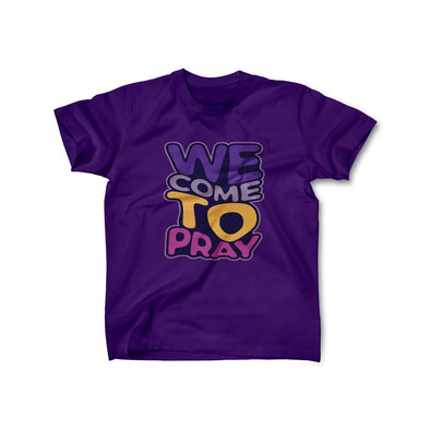 We Come To Pray (purple)