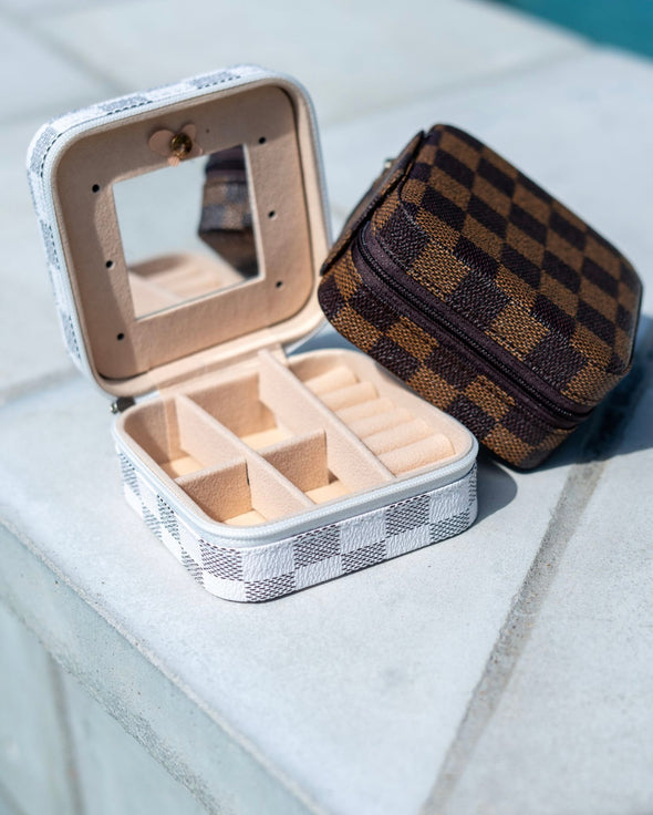 LV Inspired Jewelry Case