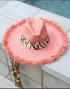 "Summer Bliss" Straw Hat