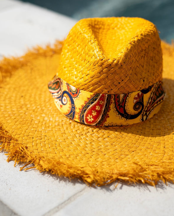 "Summer Bliss" Straw Hat