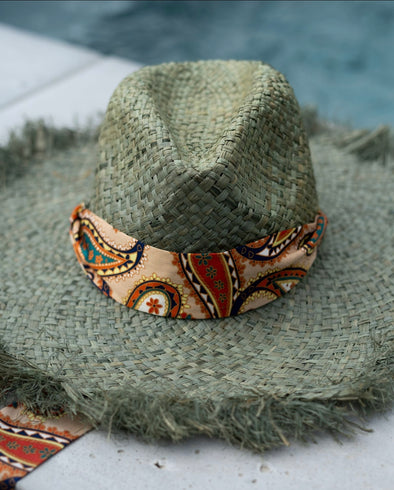 "Summer Bliss" Straw Hat