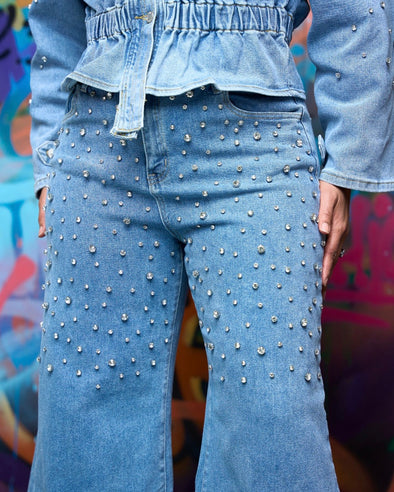 Bling Rhinestone Jeans