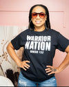 Warrior Nation Unisex tee (Black)