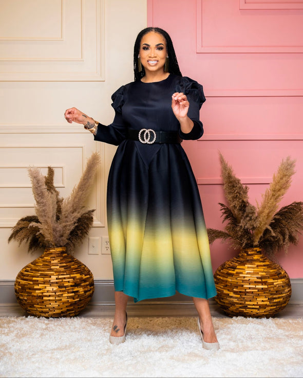 "Radiant Glow" Dress