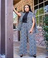 "New Money" Cape pants suit