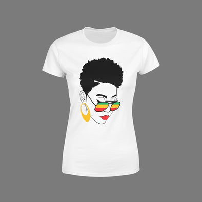 Strong Bold Black ladies Heritage tee