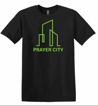 Prayer City  Unisex Tee - Black