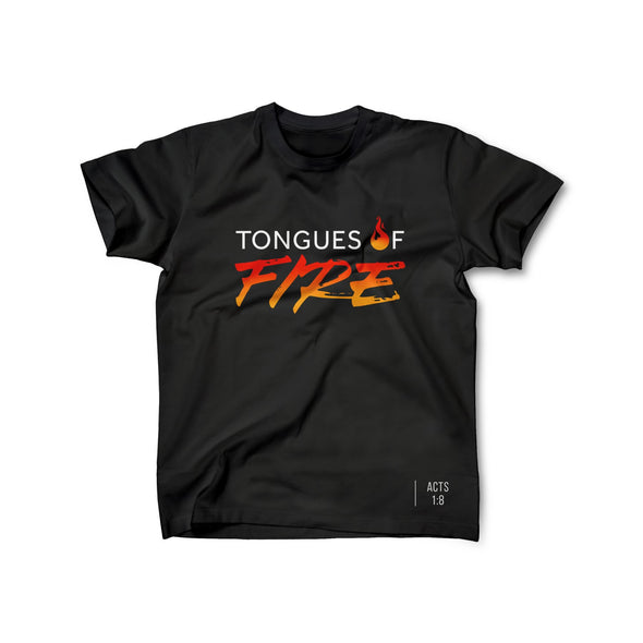 TONGUES OF FIRE  unisex Tee -